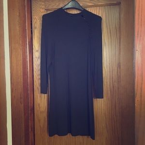 Arden B black shirt dress